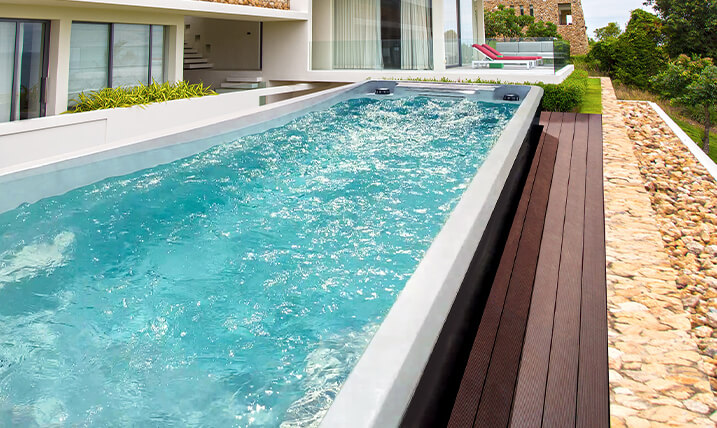 Готовый фитнес-бассейн 